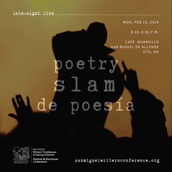 Poetry Slam | MON, FEB 19 | 8:30–9:30 PM | Café Murmullo