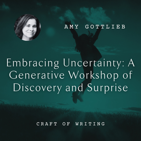 I22 Embracing Uncertainty: A Generative Workshop of Discovery and Surprise <br/>Saturday, February 15 <br/>2:00–5:00 p.m.