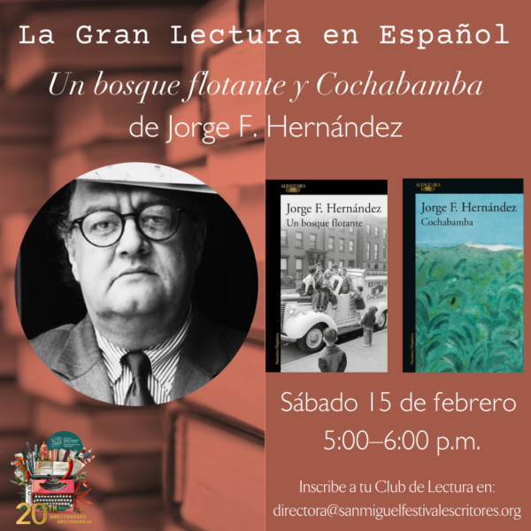 La Gran Lectura en Español <br/>Sábado 15 de febrero <br/>5:00–6:00 p.m.