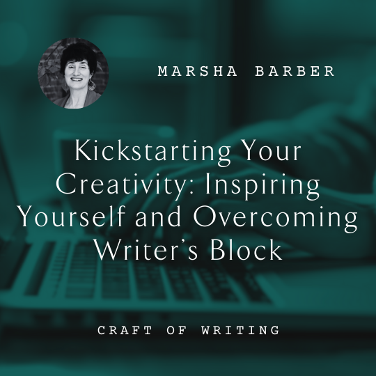 W65 Kickstarting Your Creativity: Inspiring Yourself and Overcoming Writer’s Block <br/>Sunday, February 16 <br/>9:00–10:30 p.m.