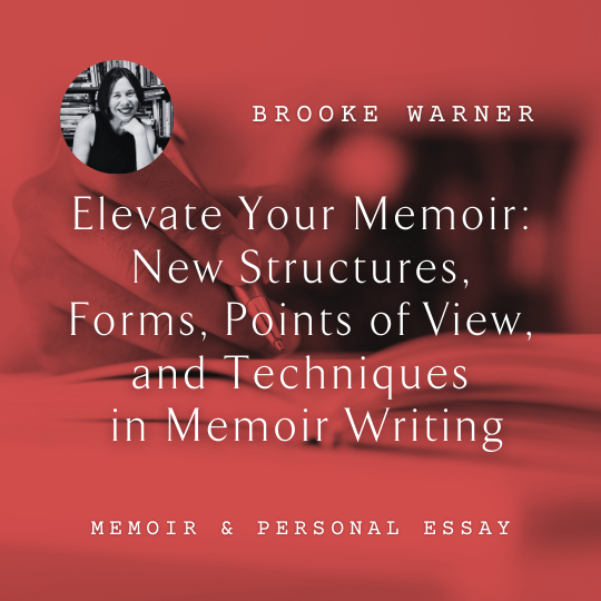 W73 Elevate Your Memoir: New Structures, Forms, Points of View, and Techniques in Memoir Writing <br/>Sunday, February 16 <br/>10:45 a.m.–12:15 p.m.