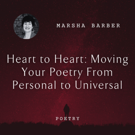 Marsha Barber Poetry From Personal to Universal