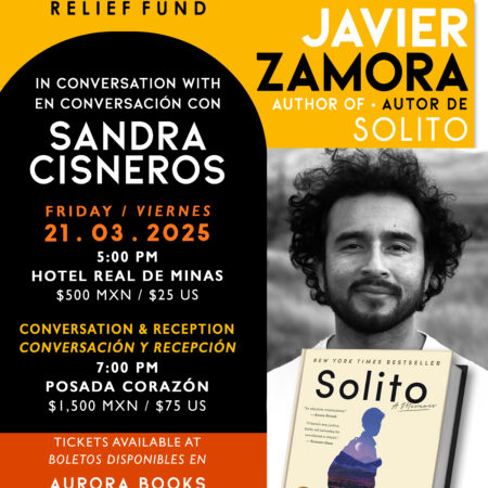 Javier Zamora en Conversación con Sandra Cisneros